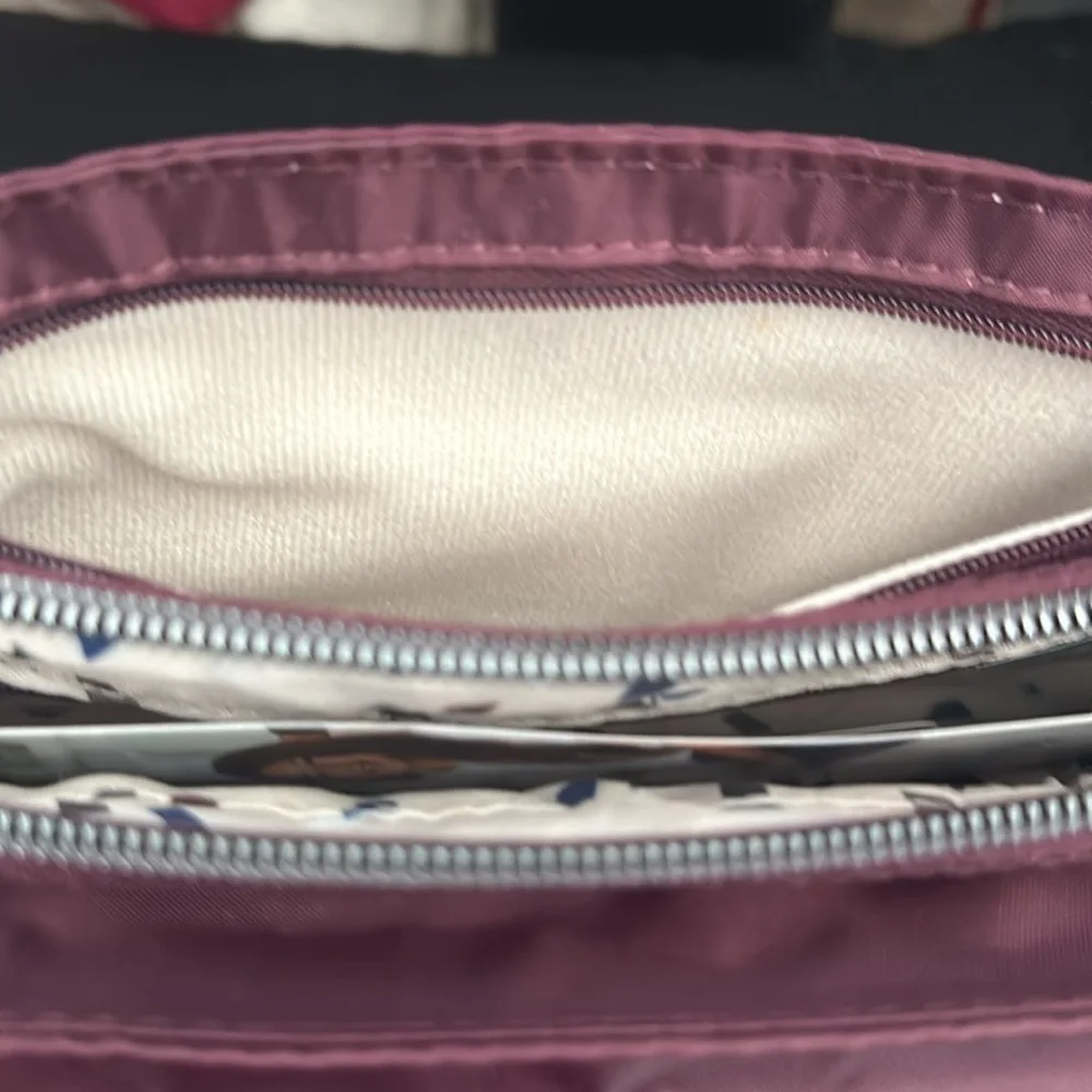 Lug Allegro crossbody-shoulder-clutch bag in wine red NWOT
